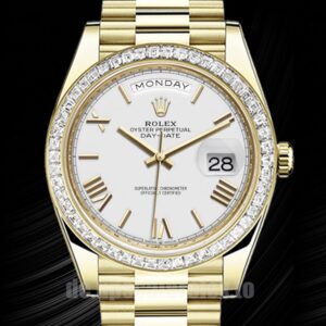Rolex Day-Date Herren m228398tbr-0033 41mm Goldfarben