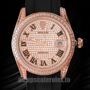 Rolex Datejust 40mm 116200 Herren Gummiband