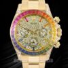 Rolex Daytona Herren 116598RBOW 40mm Diamantgepflastertes Zifferblatt Uhr