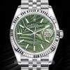 Rolex Datejust m126234-0047 Herren 41mm Zifferblatt mit grünem Palmenmotiv Automatisch